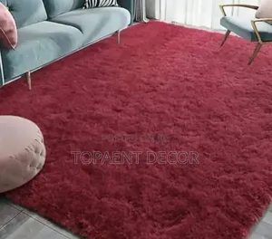 Maroon 5 by 8 Warm Fluffy House Carpets Easy to Clean
