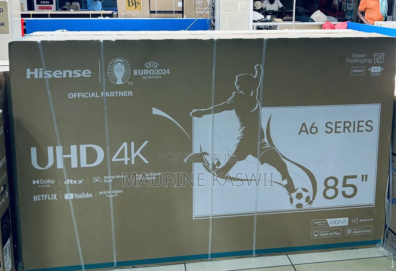 Hisense 85 “ Smart Tv 85 A6
