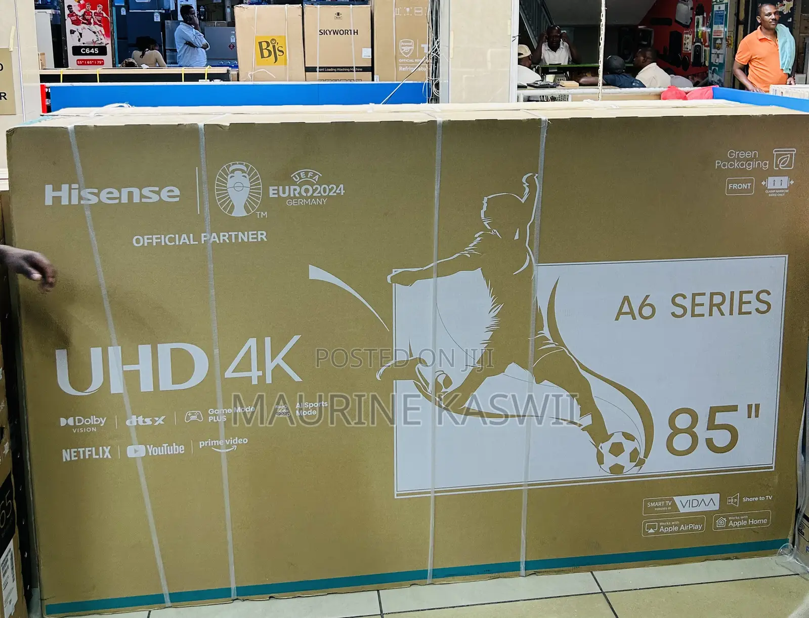 Hisense 85 “ Smart Tv 85 A6