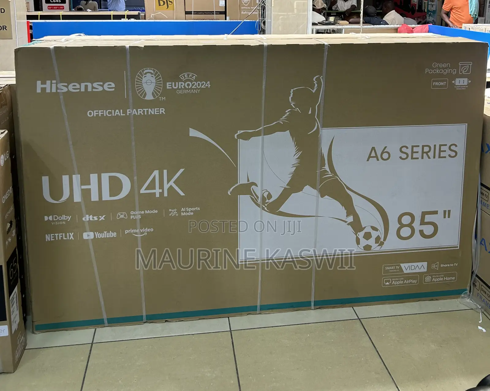 Hisense A6 85” Inches Led Uhd Tv