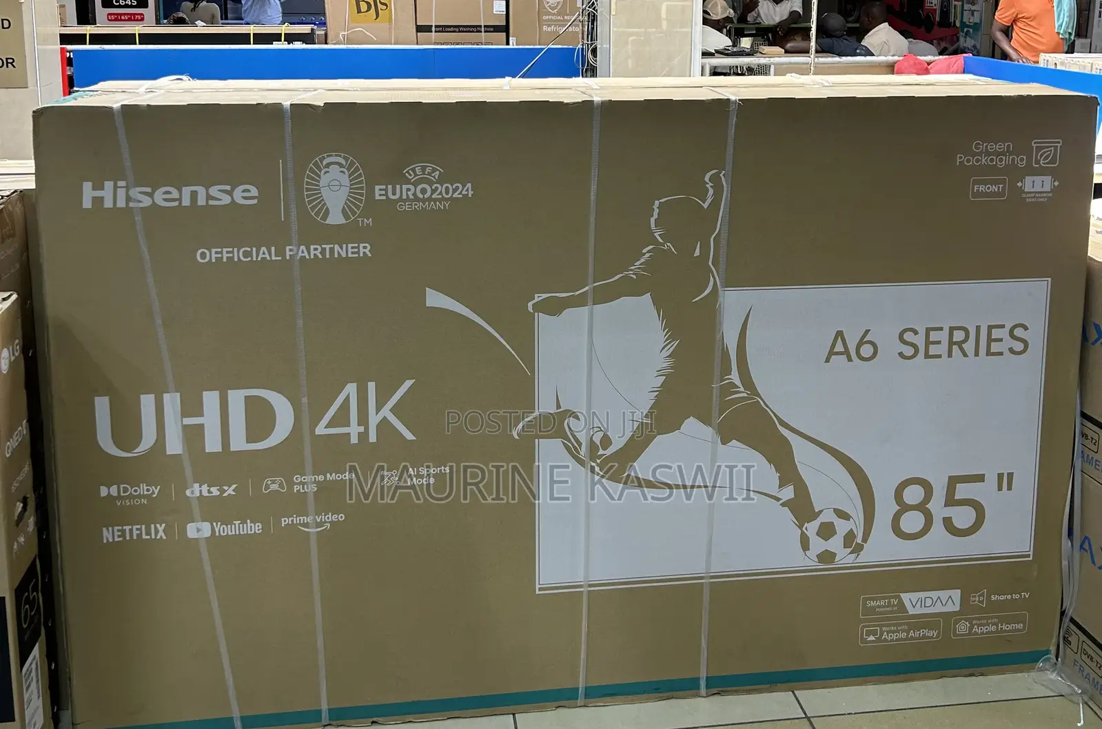 Hisense A6 85” Inches Led Uhd Tv