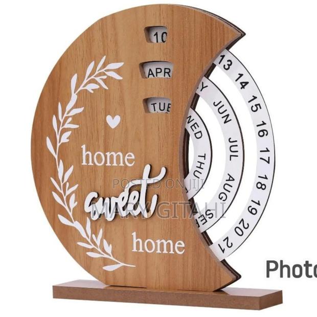 Wooden Perpetual Calendar KSH - main view