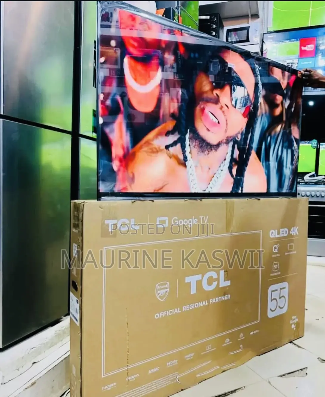 TCL 55” Qled Smart Pro 55c655