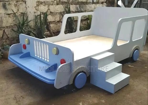 Kasuku Kids Bed With Stairs - main view