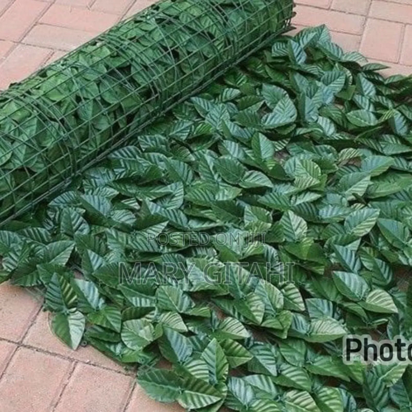 Balcony Privacy Fence Green on Colour at