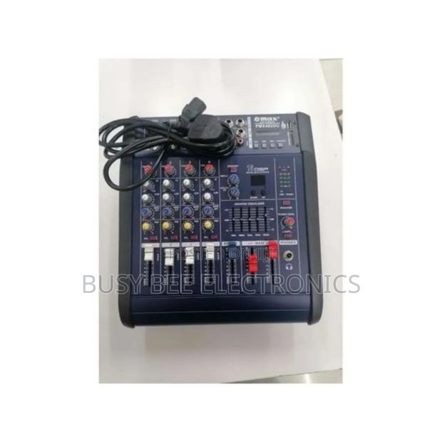 Omax Mixer Max 4 Mixer With Power Amplifier