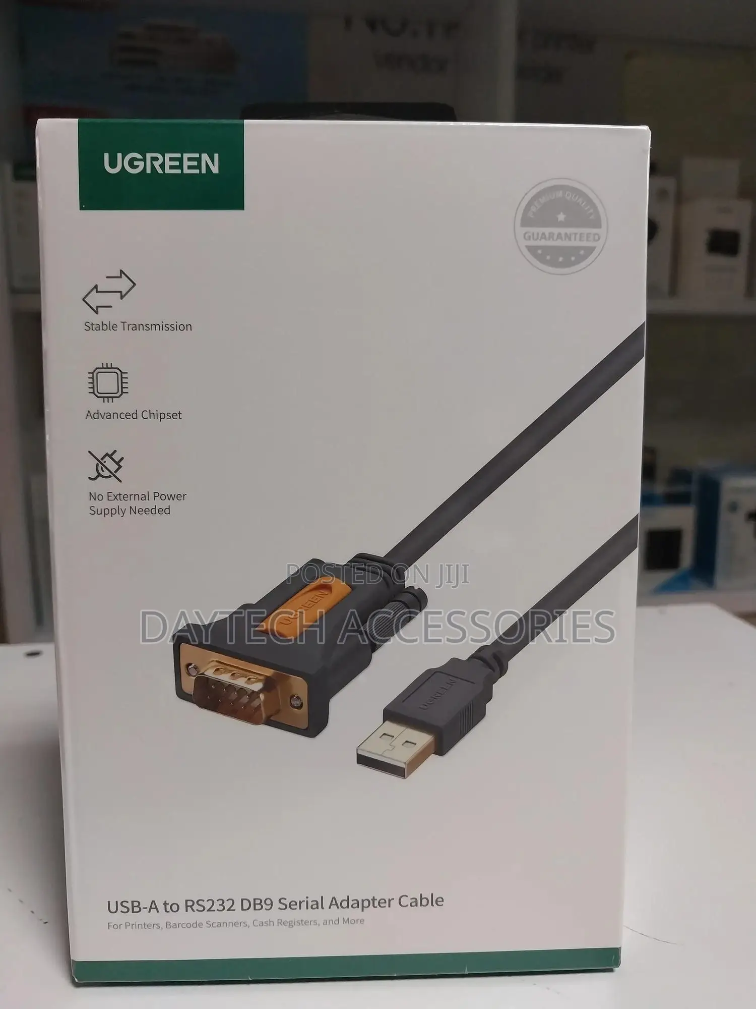 Ugreen Usb 2.0 to Rs232 Db9 Serial Cable Male a Converter
