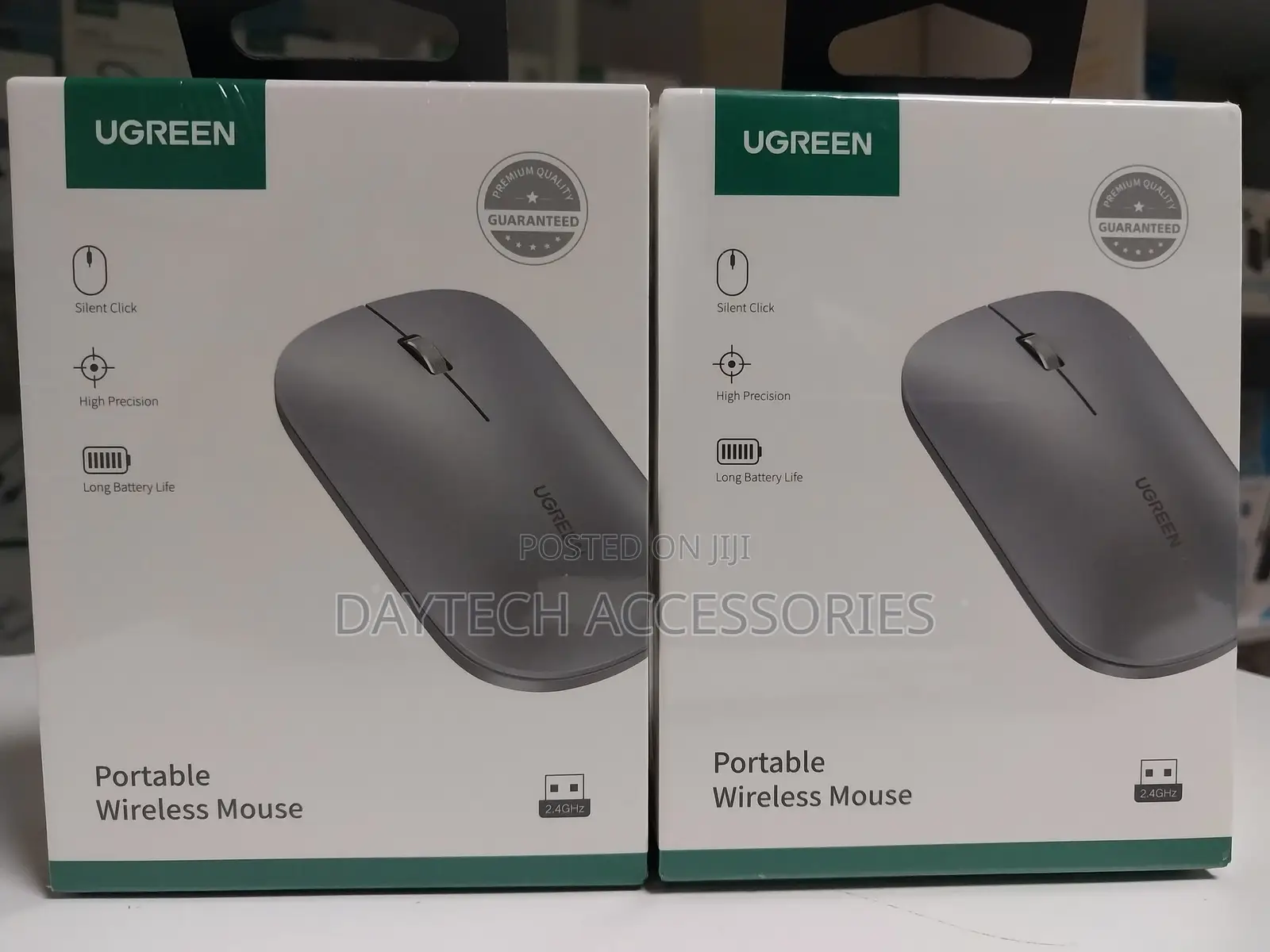 Ugreen Ultra Slim and Portable Wireless Mouse Gray