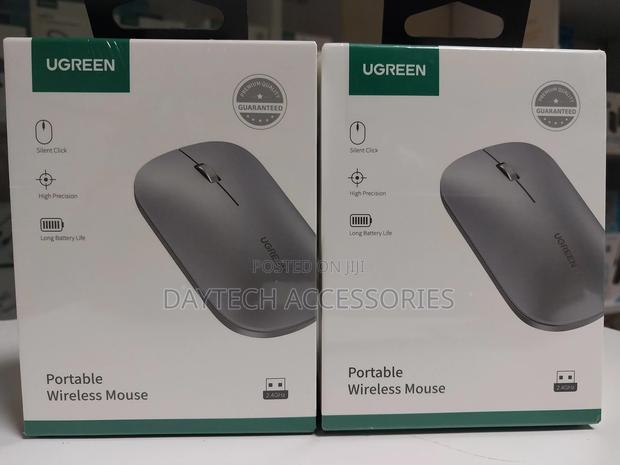 Ugreen Ultra Slim and Portable Wireless Mouse Gray