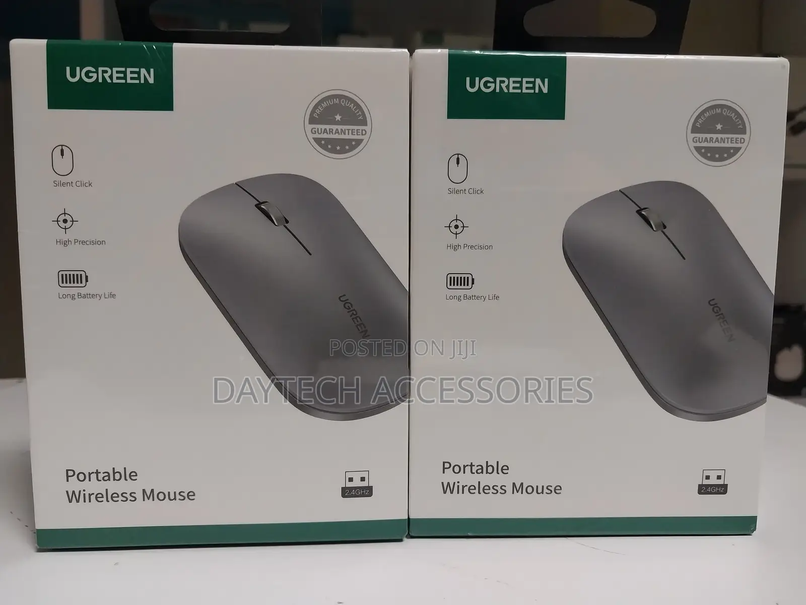 Ugreen Ultra Slim and Portable Wireless Mouse Gray