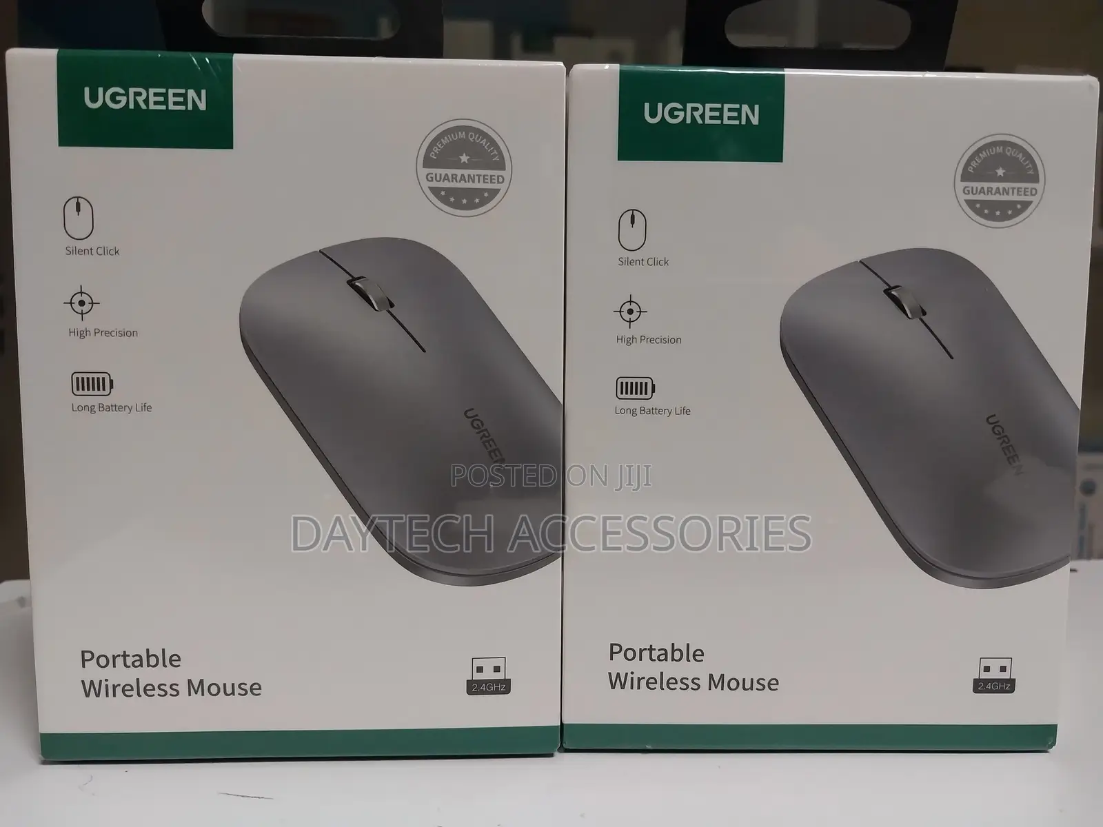 Ugreen Wireless Mouse Dpi 2.4g Silent Click Mice for Laptop