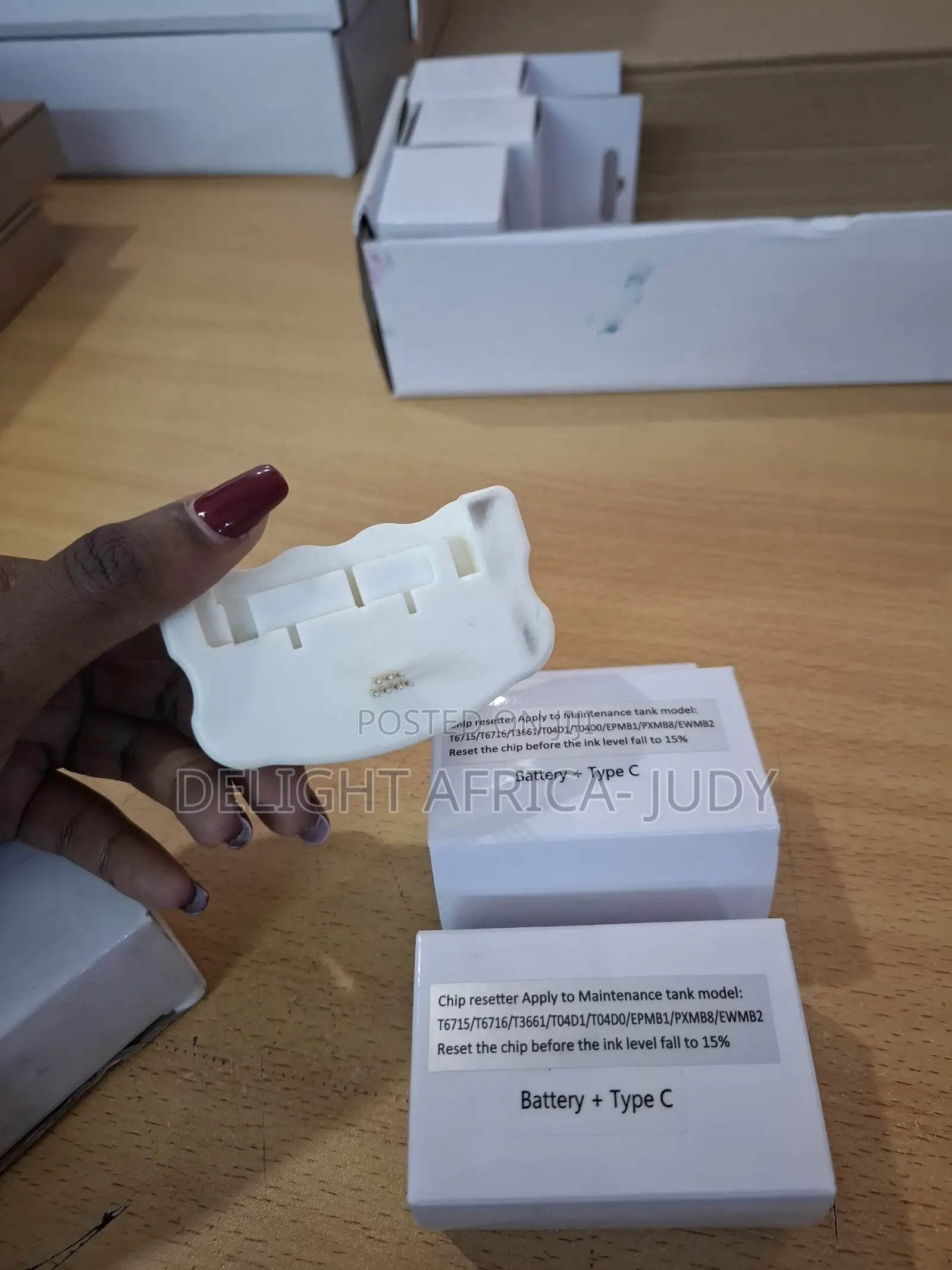 Epson T04D1 Maintenance Box Chip Resetter