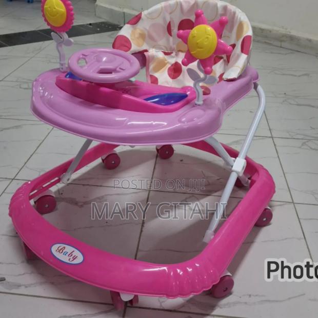 Pink New Baby Walker