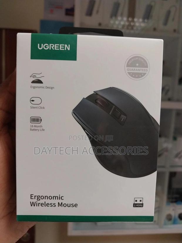 Ugreen Silent Wireless Mouse 4000dpi Accurate Control - thumbnail 2