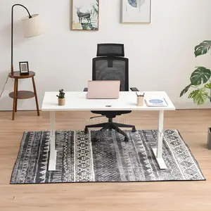Office Tables: Adjustable Height Desk Long Wood Table Top