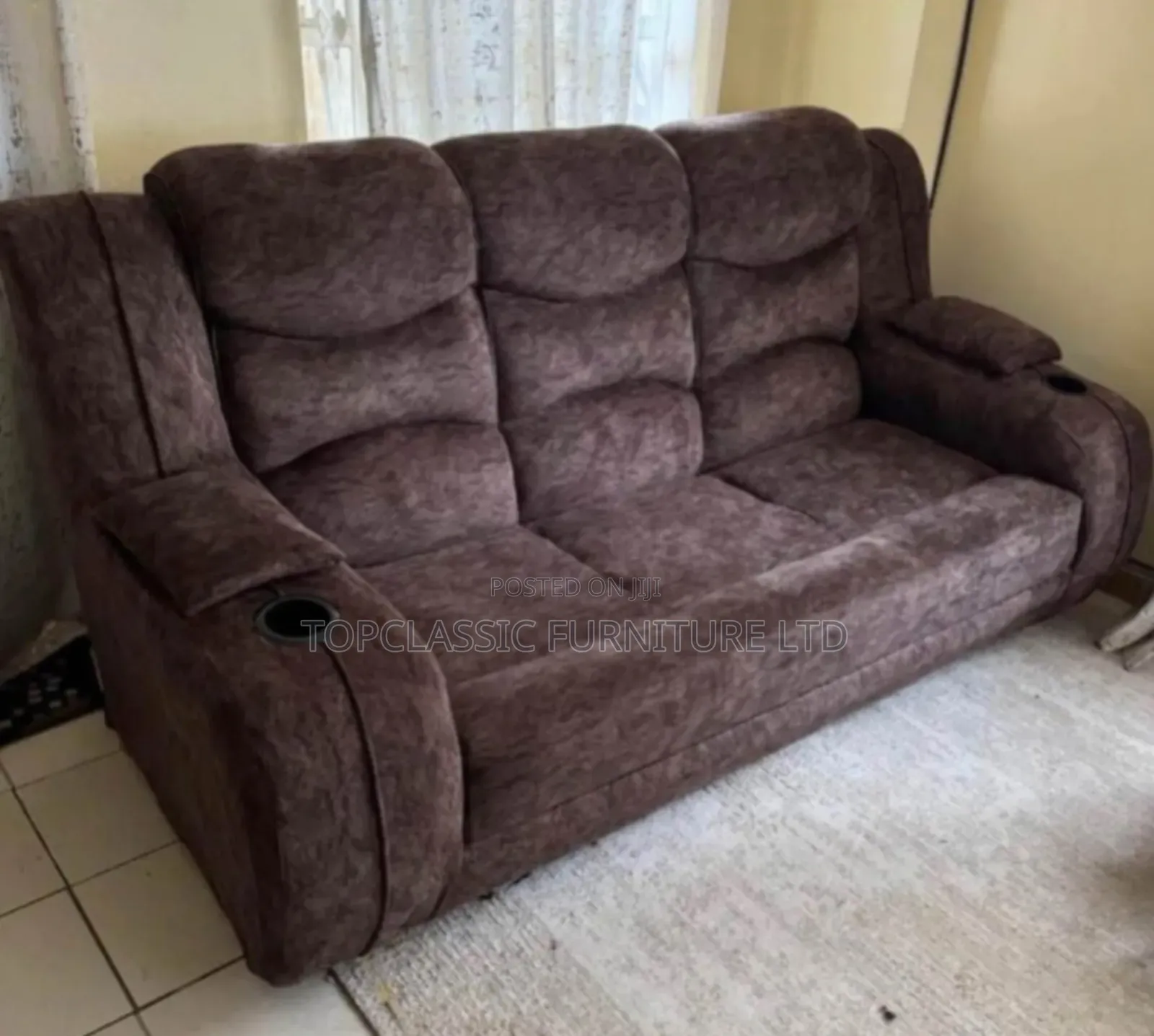 Semi Recliner 3seater