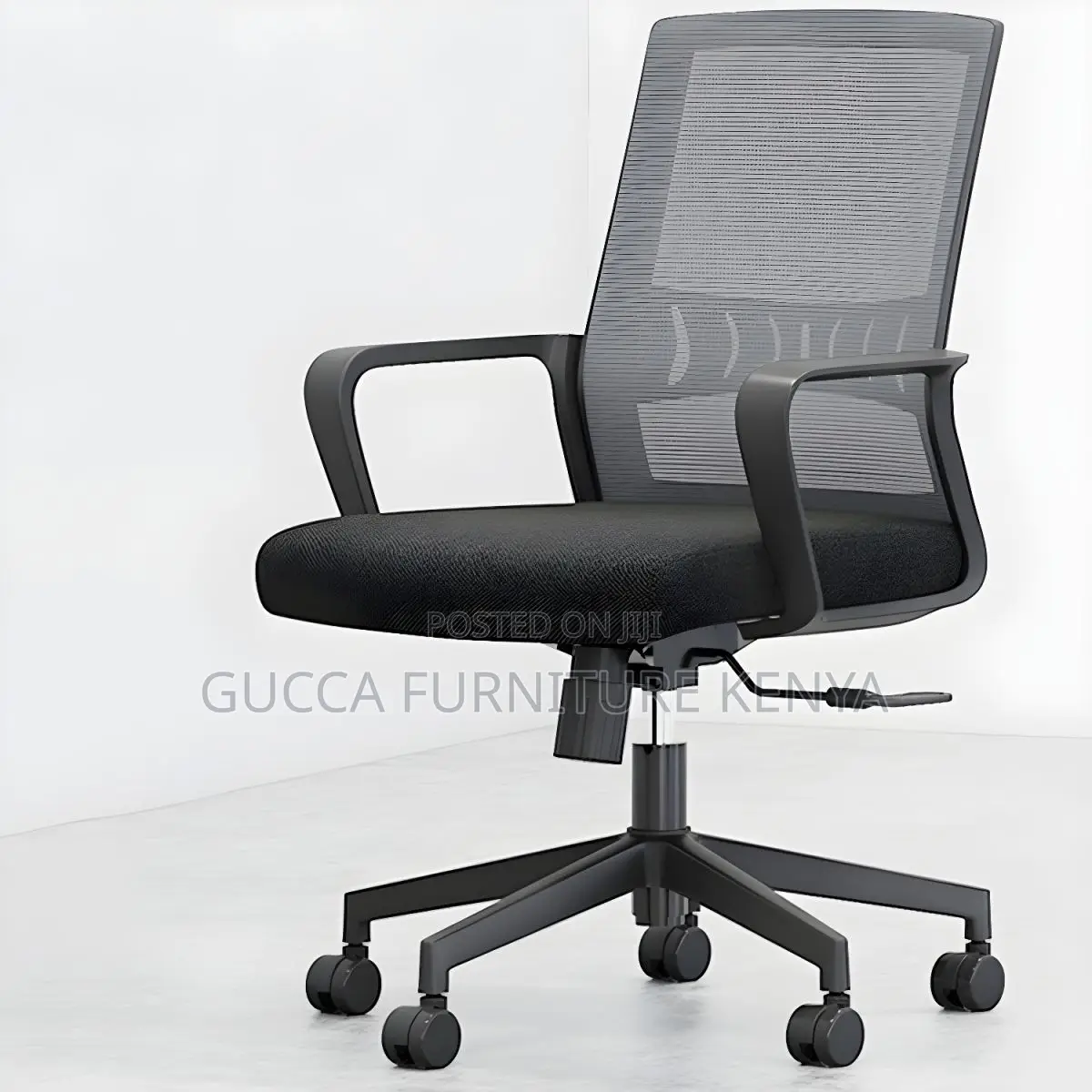 Office Chairs: Modern Armrest Captain Mesh Office Chair