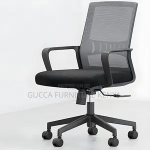 Office Chairs: Modern Armrest Captain Mesh Office Chair