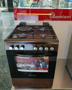 Ramtons Standing Cooker 60*60cm. 3G+1 Electric Plate