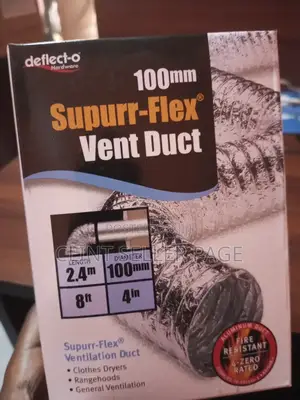 Vent Duct 100mm Spurr- Flex.