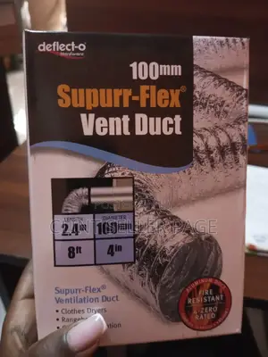Vent Duct 100mm Spurr- Flex.