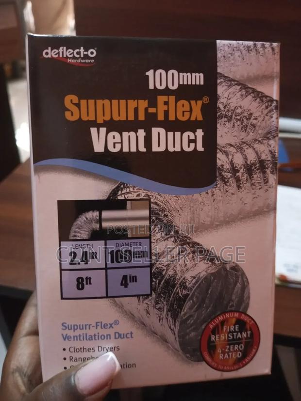 Vent Duct 100mm Spurr- Flex. - thumbnail 3
