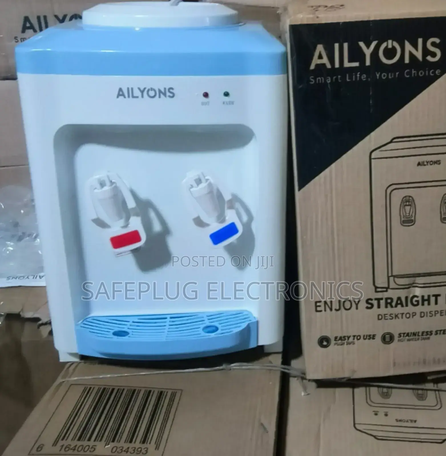 Table-Top/ Counter Ailyons 2 Taps Water Dispenser - AFK103