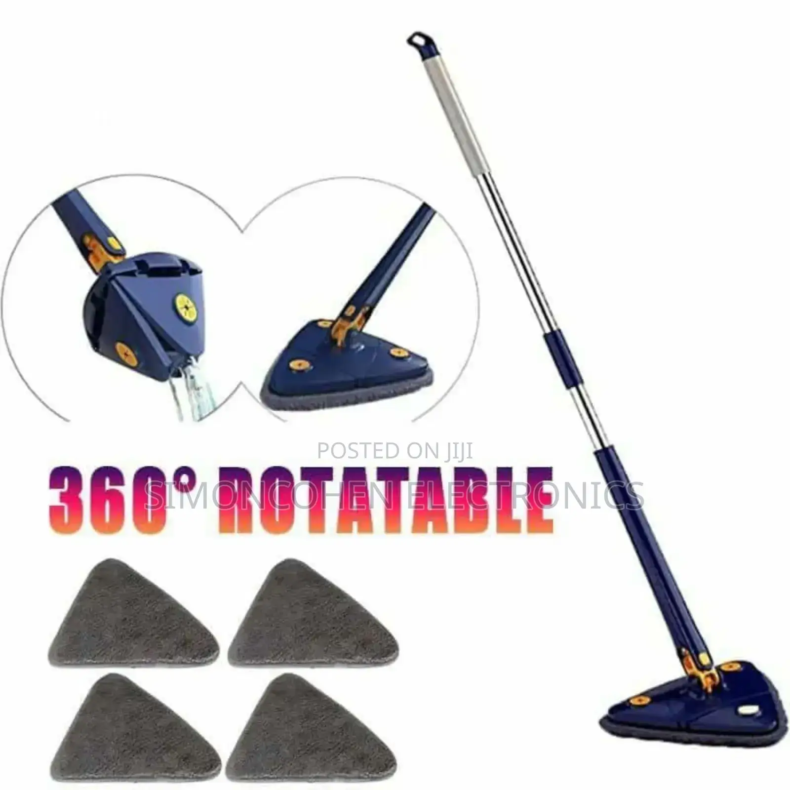 360° Rotatable Adjustable Cleaning Squeeze Mop