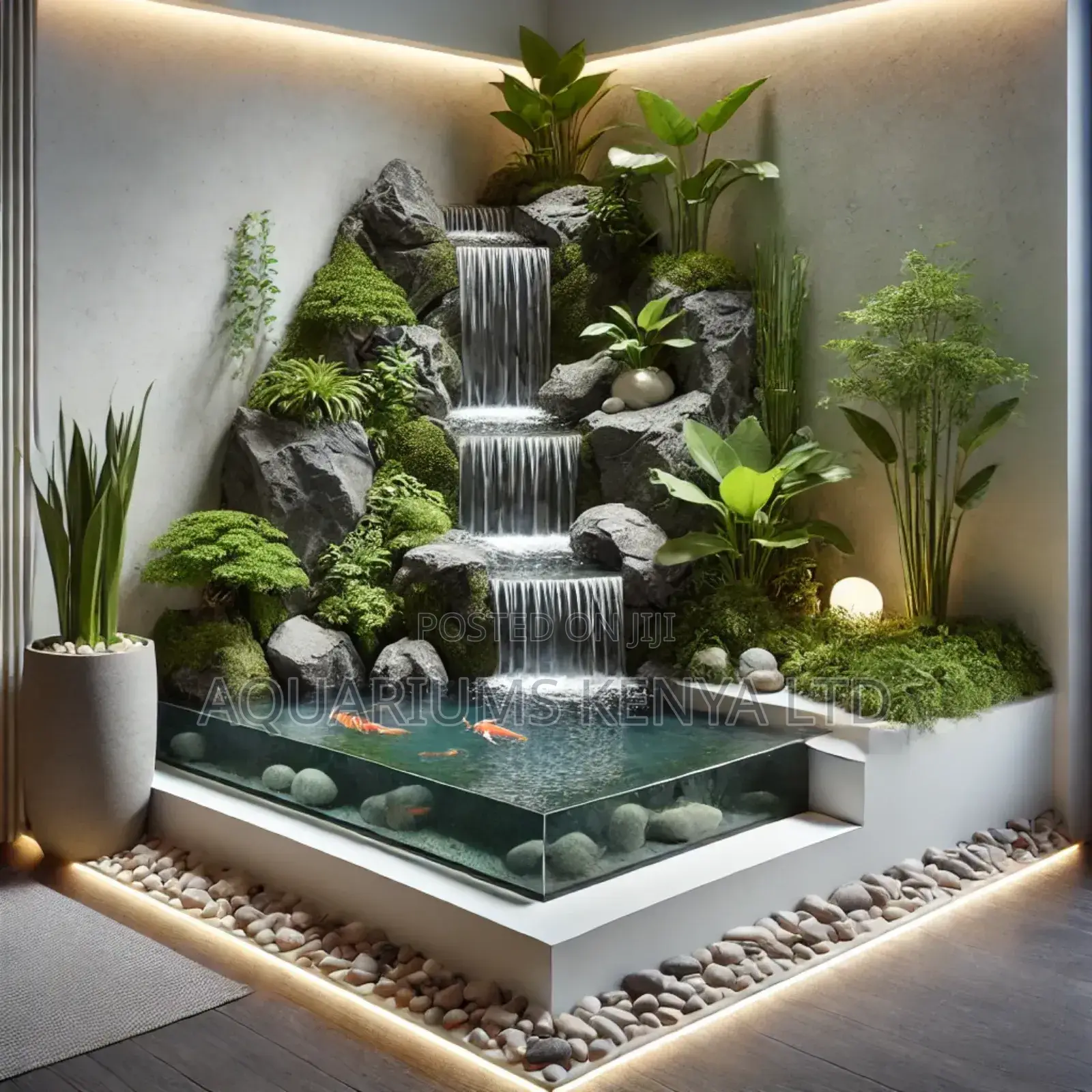 Indoor Fountain Construction – Custom Designs Installation