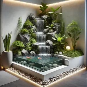 Indoor Fountain Construction – Custom Designs Installation