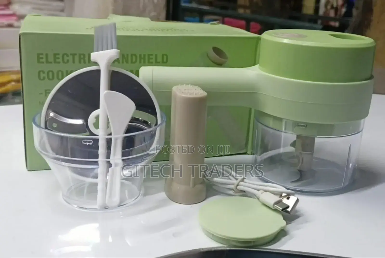 *Electric Hand Held Cooking Hammer Food Chopper