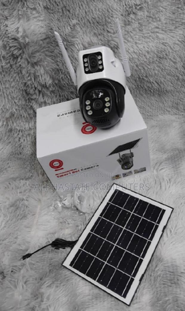 Dual Lens V380 Simcard 4G PTZ Outdoor Solar Camera V380 PTZ