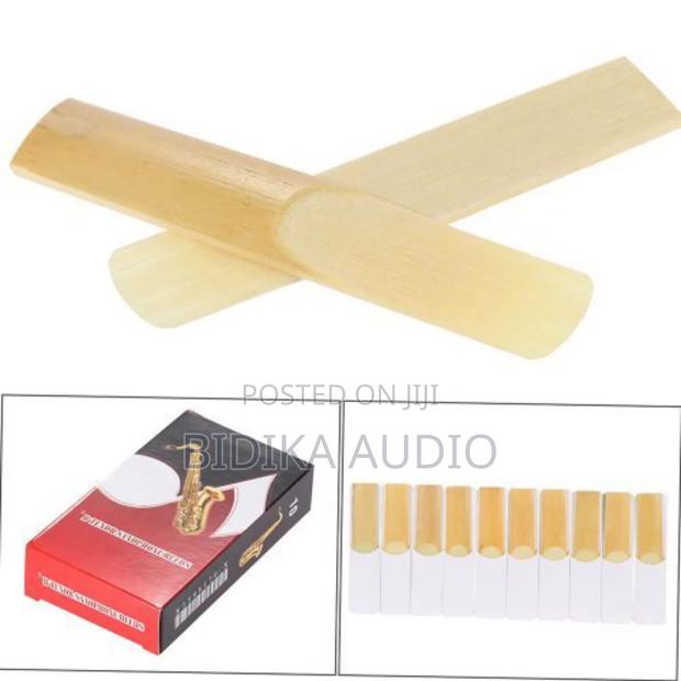 10-Pack Pieces Strength 3.0 Bamboo Reeds for Eb Alto
