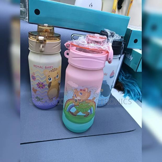 Kids Sippy Cartoon Water Bottle - main view
