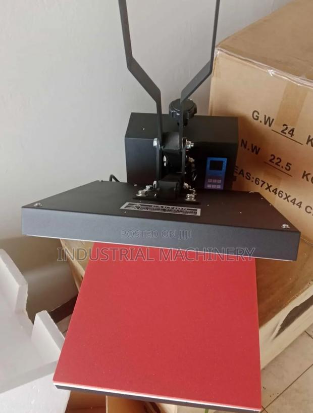 Heat Press Flat Bed -- Professional - main view