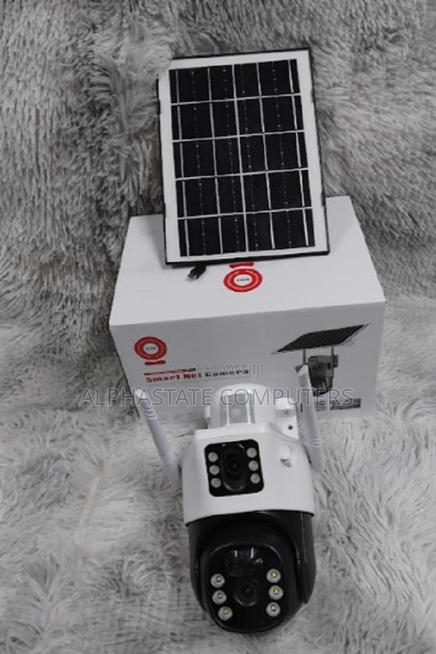 4G Solar Simcard PTZ Camera V380 With Dual Lens Camera