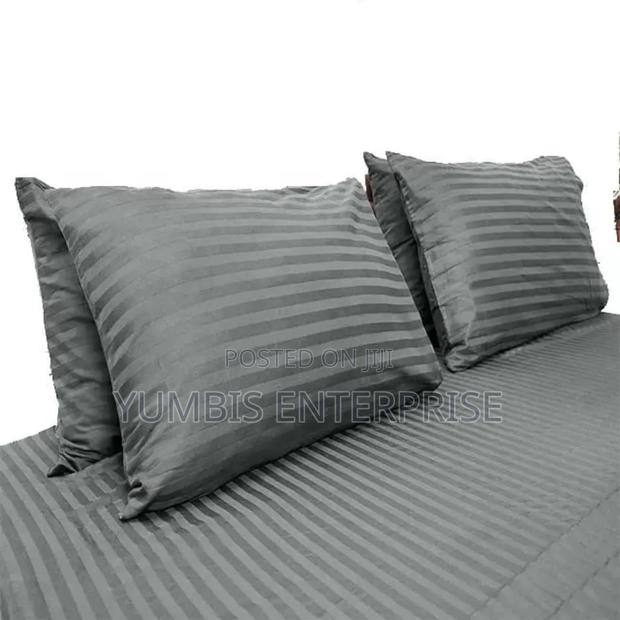 Grey Quality Cotton Material Bedsheets at 1500(4*6'5*6*6*6)