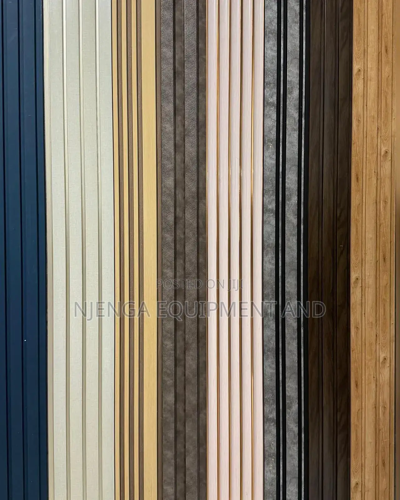 Coloured Fluted Wall Panels
