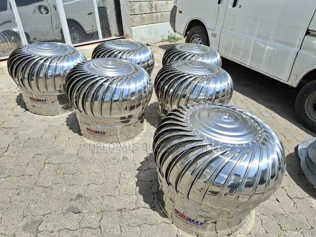 Cyclone-Wind Driven Roof Ventrators. - main view