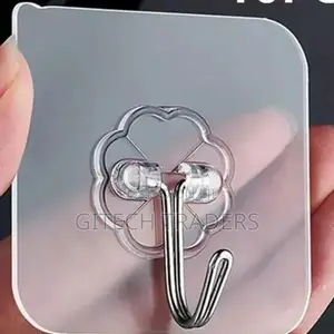 Transparent Stainless Steel Strong Self Adhesive Hook
