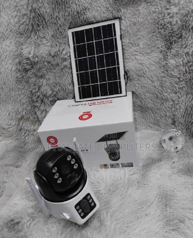 Dual Lens V380 4G Sim Card CAMERA BEST Solar Battery Camera - main view