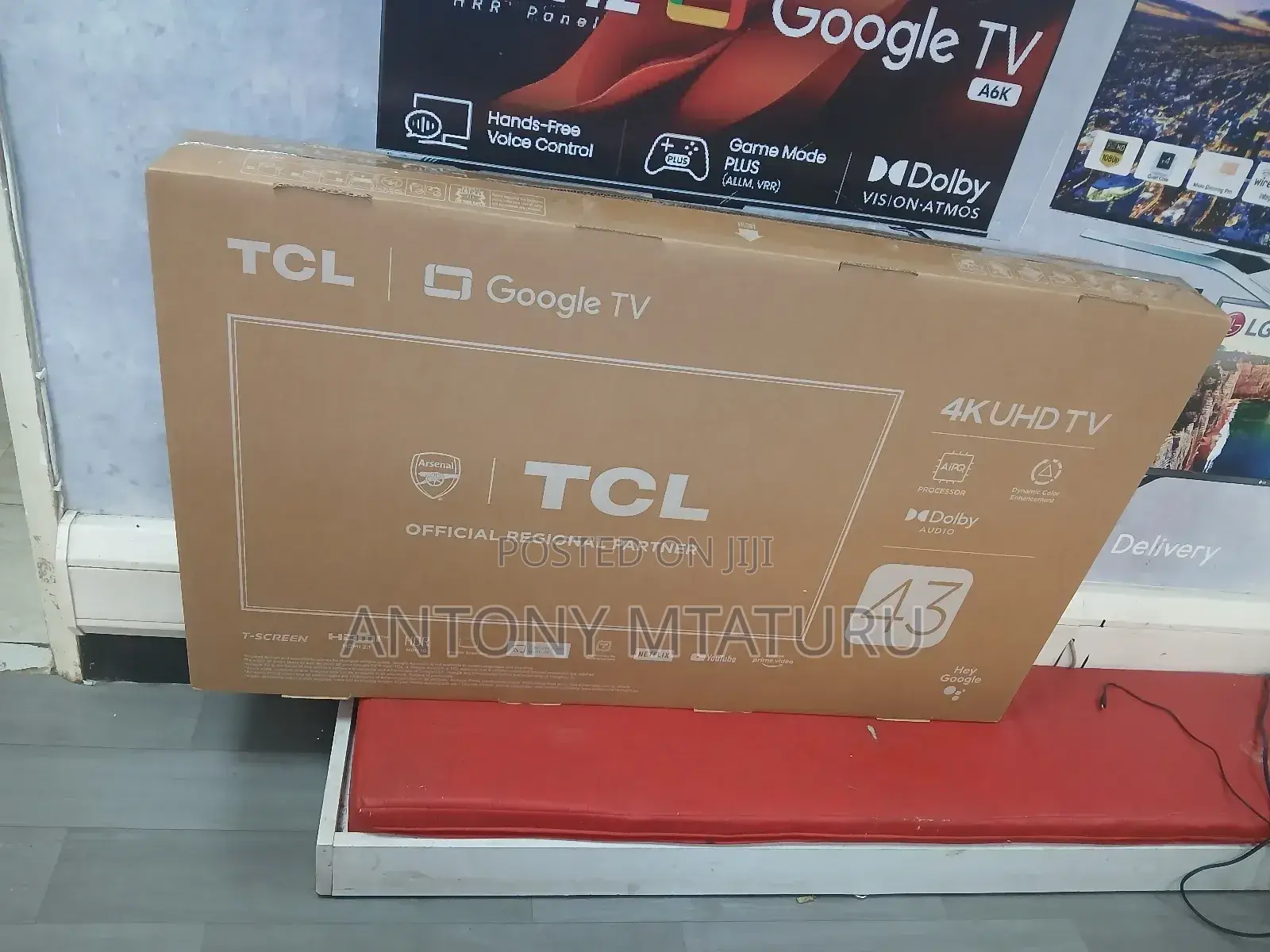 TCL 43 Inch V6d HDR Google TV (2026)