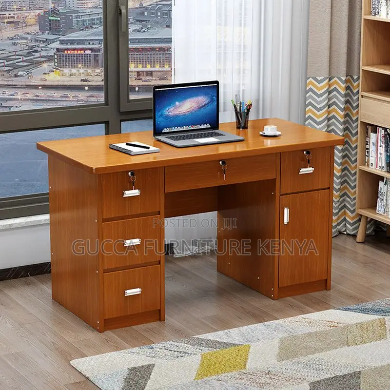 Office Tables:120cm Modern Rectangular Boss Simple Work Desk