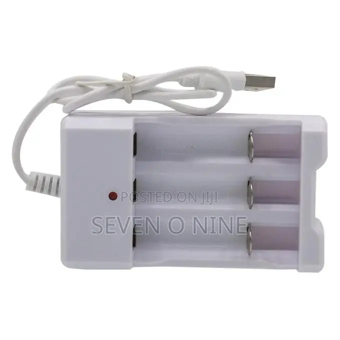 3 Slot AA AAA Rechargeable Battery Charger