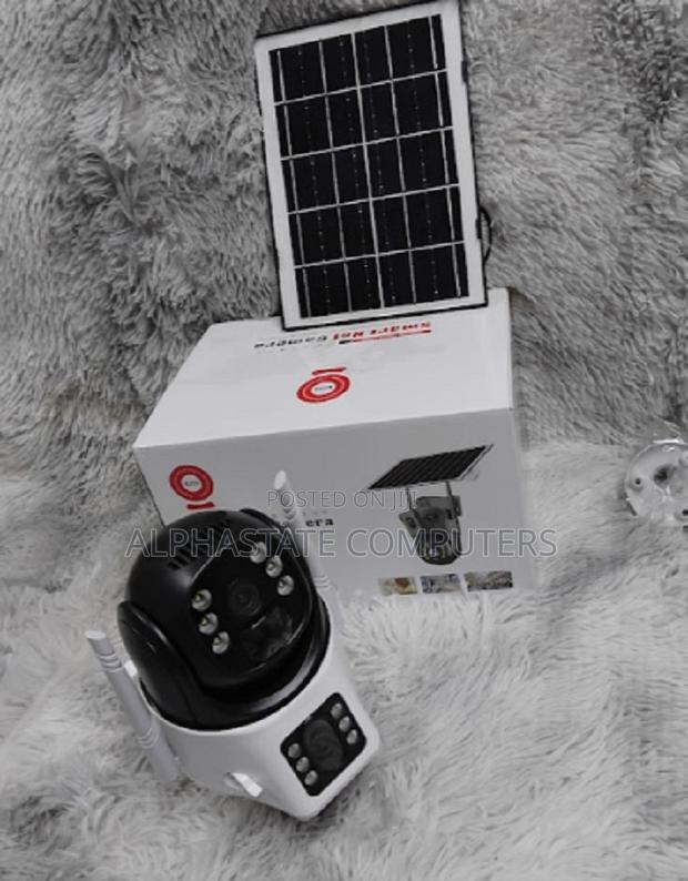 Wireless 4g Solar Camera 4G Sim Outdoor Dual Lens IP Camera