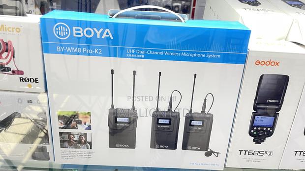 Boya BY WM8 Professional Wireless Lapel Microphone