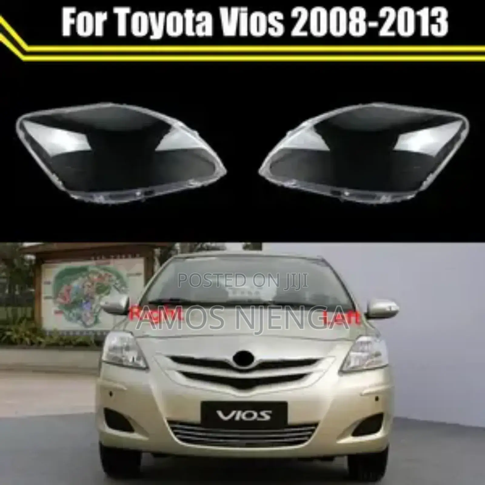 Toyota Belta Headlight Lens