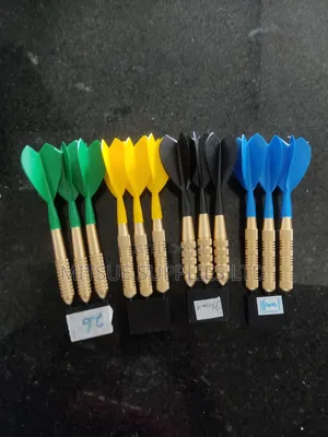 Beginner Steel Darts - Set Of 4 Multicoloured Flights