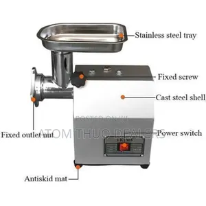 TK Commercial Butchery M8 Multifunctional Meat Mincer