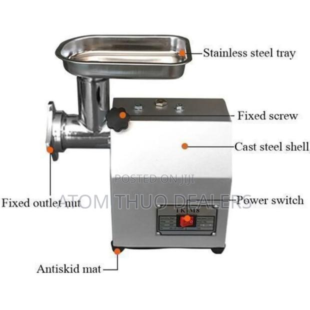 TK Commercial Butchery M8 Multifunctional Meat Mincer